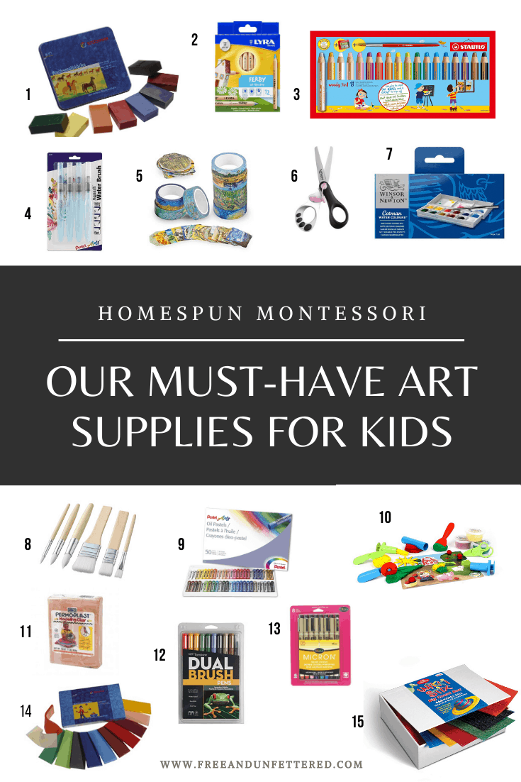 My Favorite Montessori-Aligned Art Supplies
