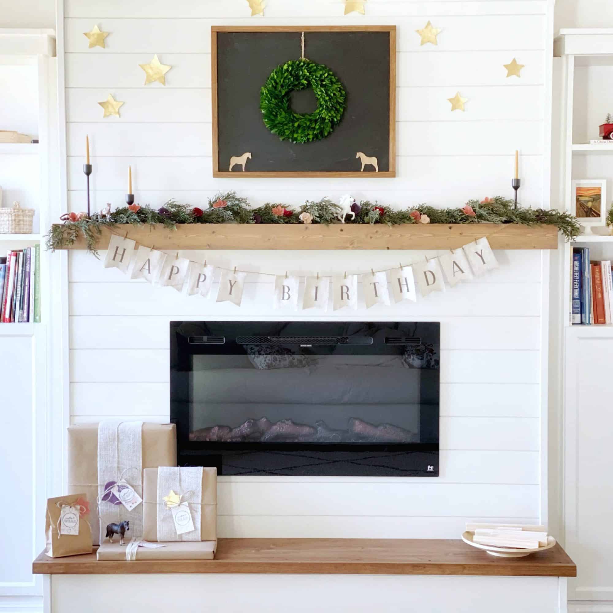 DIY: Modern Farmhouse Floating Mantel - Free and Unfettered