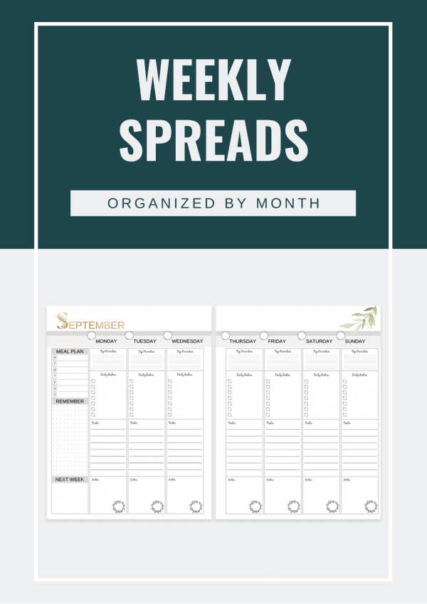 Printable Homeschool Bullet Journal - Free and Unfettered