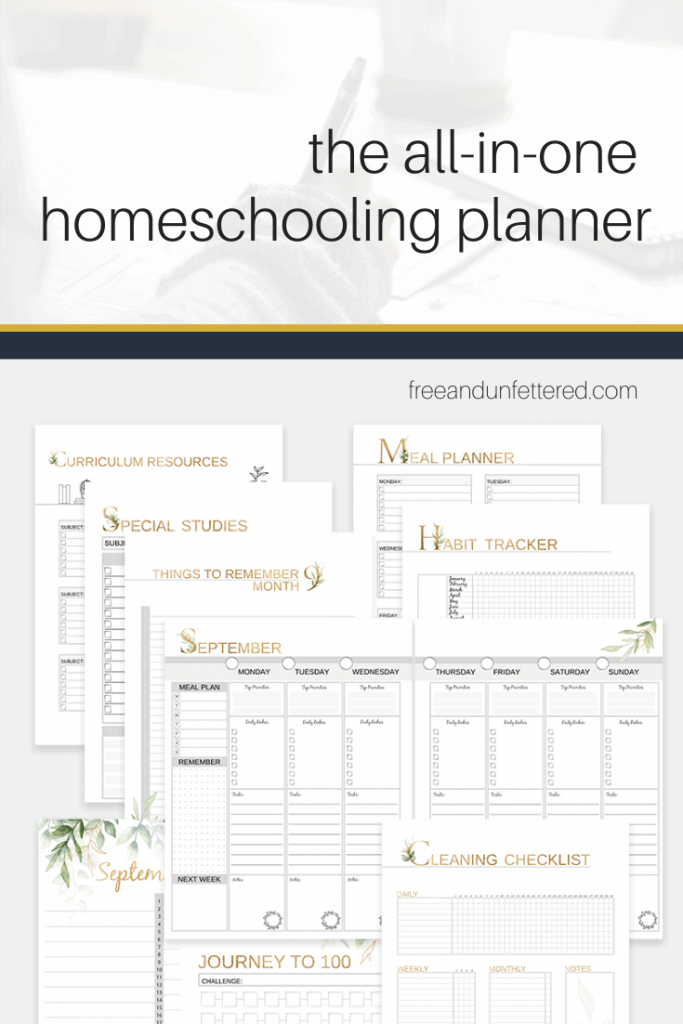 Homeschool Planning - Free and Unfettered